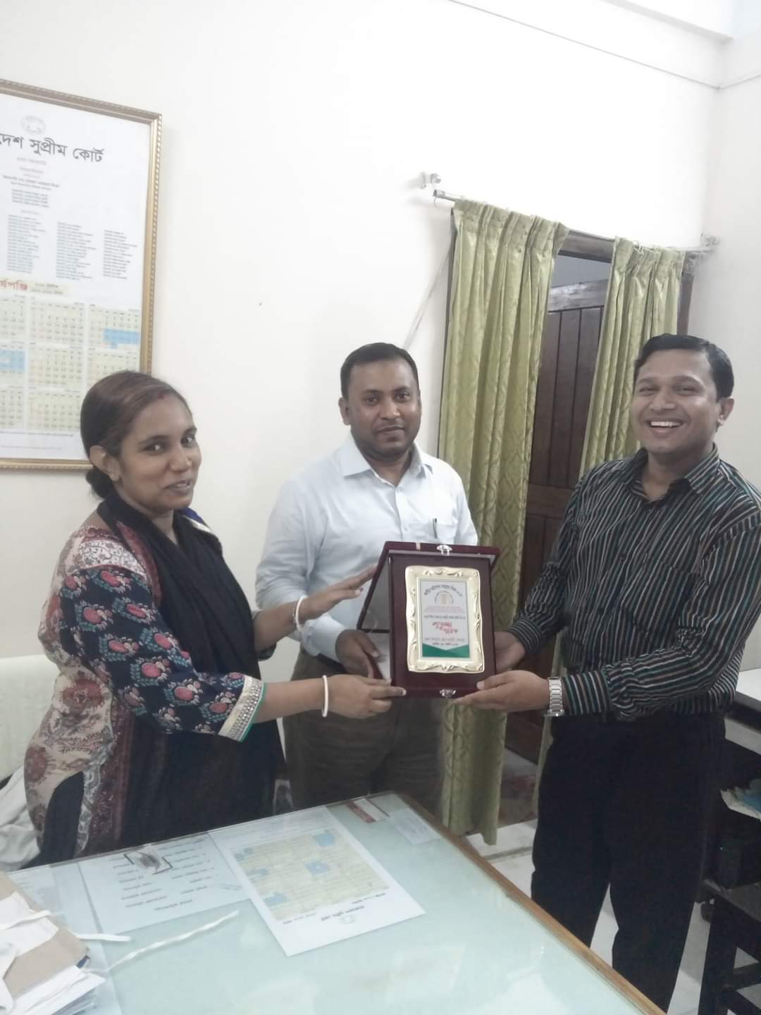 বাংলাদেশ সুপ্রীম কোর্টে সৌজন্য সাক্ষাৎ